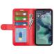Чехол-книжка Deexe Wallet Style для Motorola Moto G35 - Red (367902R). Фото 2 из 10