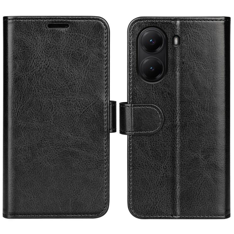 Чехол-книжка Deexe Wallet Style для Xiaomi Poco X7 Pro - Black: фото 1 из 8