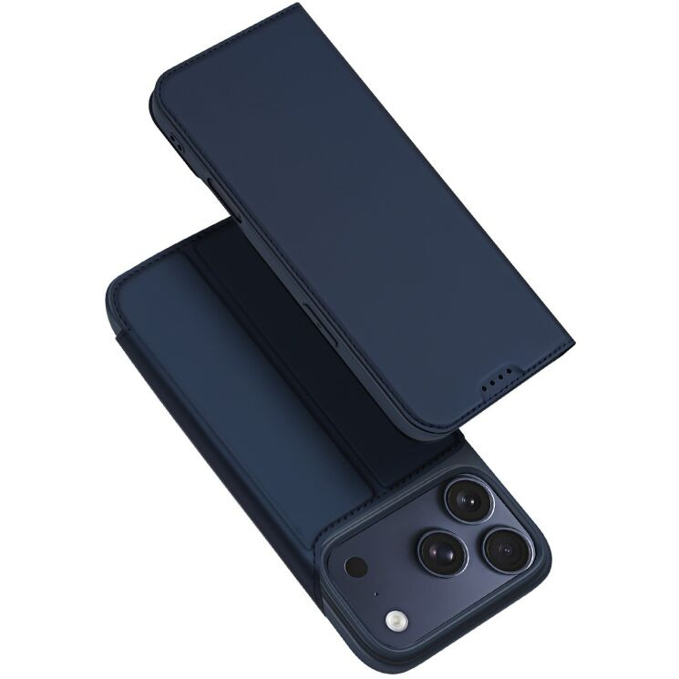 Чохол-книжка DUX DUCIS Skin Pro для iPhone 18 Pro Max - Blue: фото 1 з 12