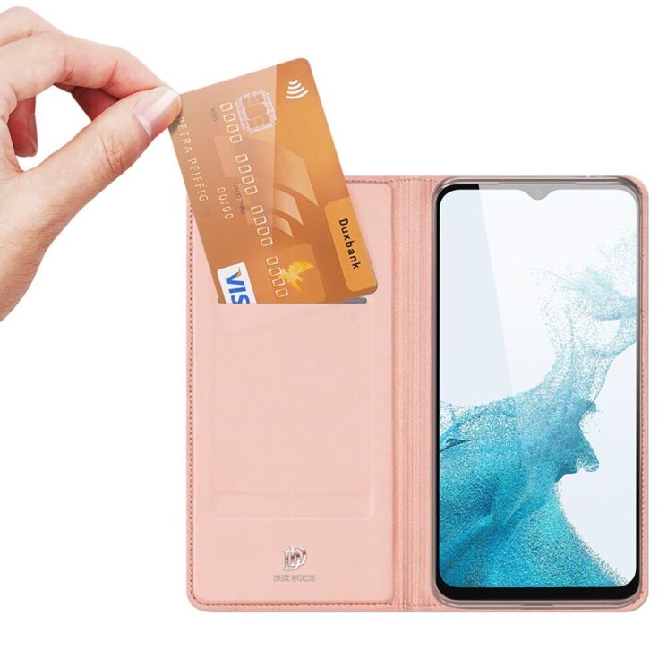 Чехол-книжка DUX DUCIS Skin Pro для Samsung Galaxy A23 (A235) - Pink: фото 4 из 10