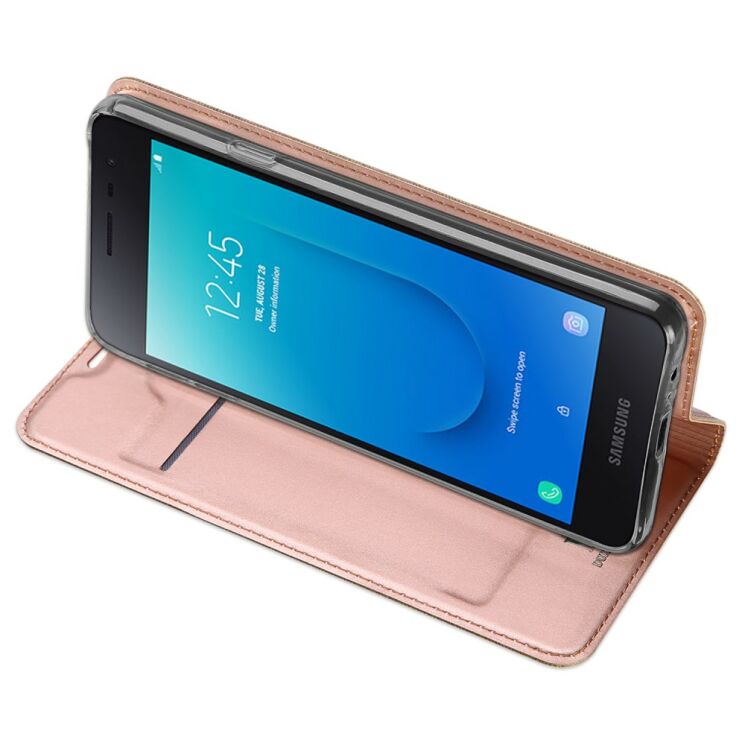 Чехол-книжка DUX DUCIS Skin Pro для Samsung Galaxy J2 Core (J260) - Rose Gold: фото 5 из 12