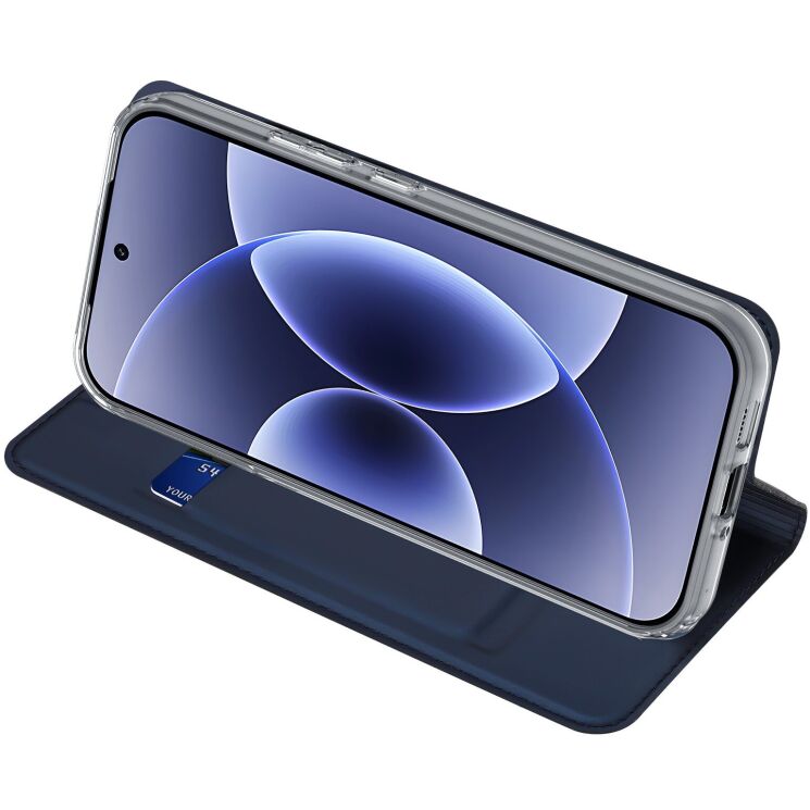 Чехол-книжка DUX DUCIS Skin Pro для Xiaomi 17 - Blue (390629L) Чехол-книжка DUX DUCIS Skin Pro для Xiaomi 17 - Blue: фото 3 из 13