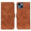 Чехол-книжка KHAZNEH Retro Wallet для Apple iPhone 15 - Brown (371519Z)