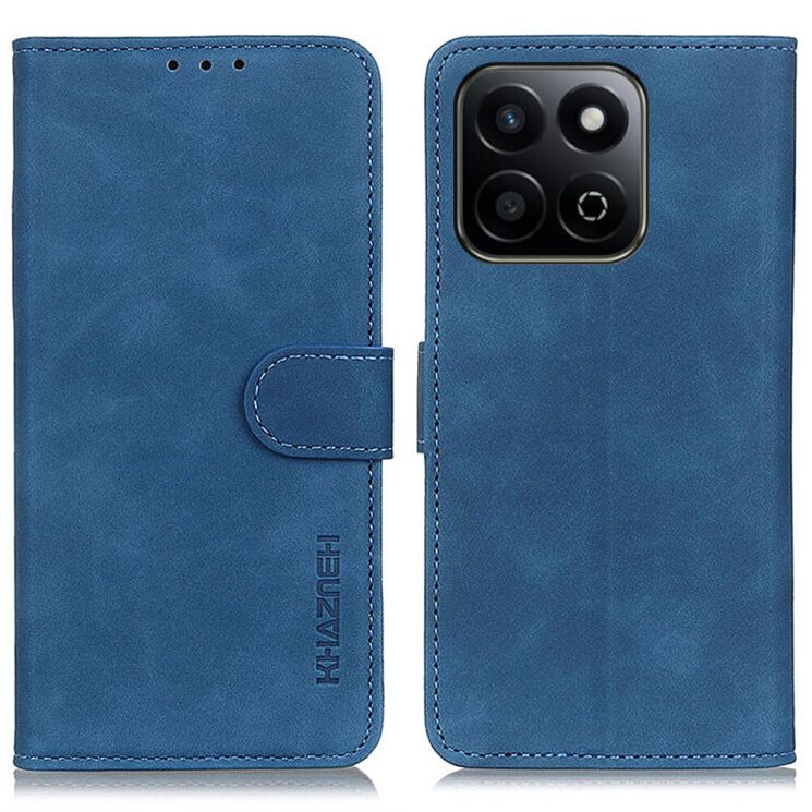 Чехол-книжка KHAZNEH Retro Wallet для Honor 200 Smart - Blue: фото 1 из 8