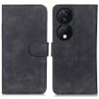 Чехол-книжка KHAZNEH Retro Wallet для Honor X7b - Black (347213B)
