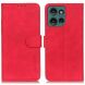 Чехол-книжка KHAZNEH Retro Wallet для Motorola Edge 50 Neo - Red (367102R). Фото 1 из 8