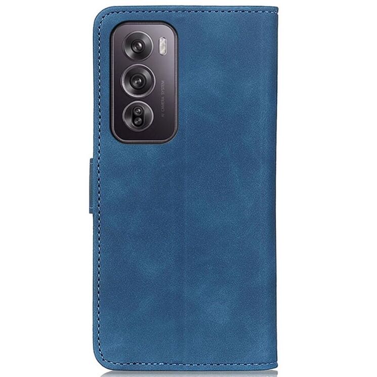 Чохол-книжка KHAZNEH Retro Wallet для OPPO Reno 12 Pro - Blue: фото 5 з 8