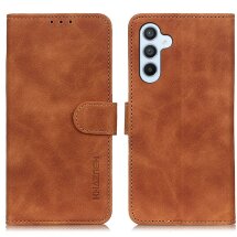Чехол-книжка KHAZNEH Retro Wallet для Samsung Galaxy A17 (A175) - Brown: фото 1 из 8
