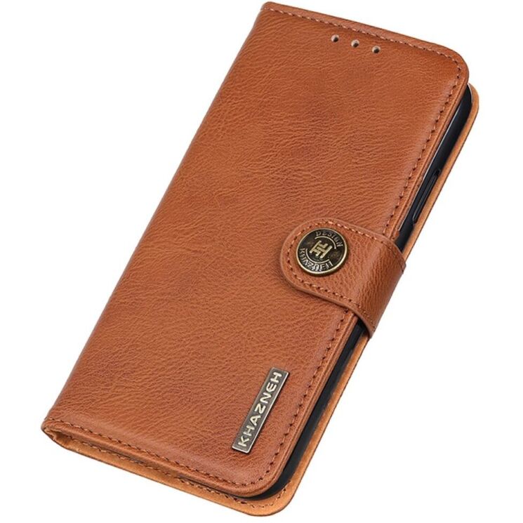 Чохол-книжка KHAZNEH Wallet Cover для Apple iPhone 16e - Brown: фото 4 з 9