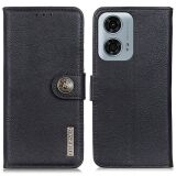 Чохол-книжка KHAZNEH Wallet Cover для Motorola Moto G24 / G04 / G04s / E14 - Black (347830B)