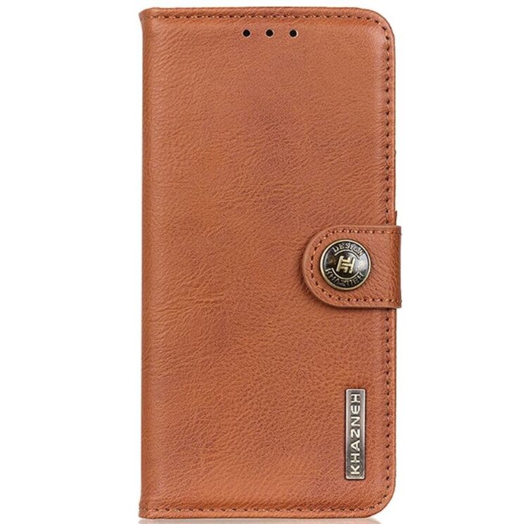 Чохол-книжка KHAZNEH Wallet Cover для Motorola Moto G85 - Brown: фото 7 з 8