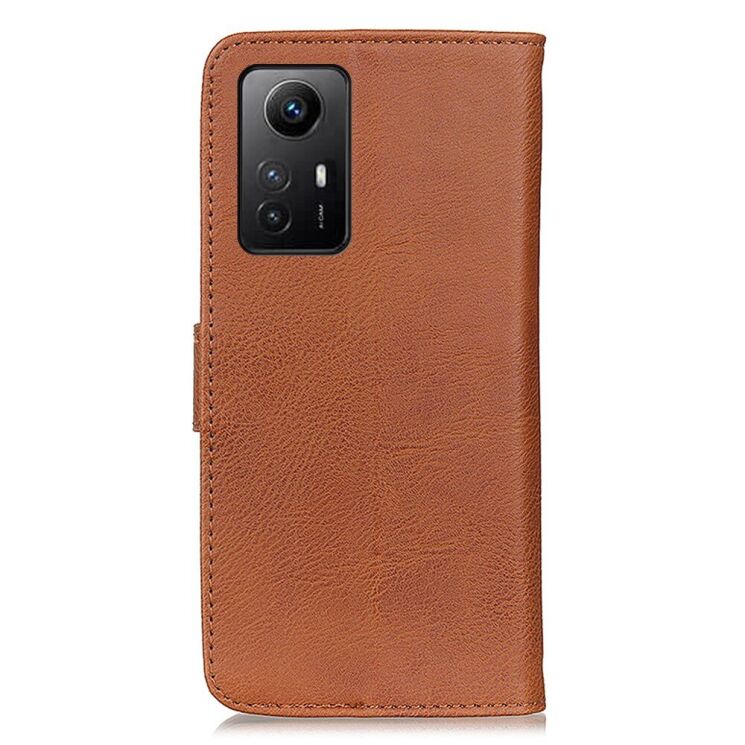 Чохол-книжка KHAZNEH Wallet Cover для Xiaomi Redmi Note 12S - Brown: фото 9 з 9