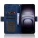 Чехол-книжка с карманами Deexe Wallet Stand для Infinix Hot 70 - Blue (422006L). Фото 5 из 17
