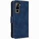 Чехол-книжка с карманами Deexe Wallet Stand для Infinix Hot 70 - Blue (422006L). Фото 7 из 17