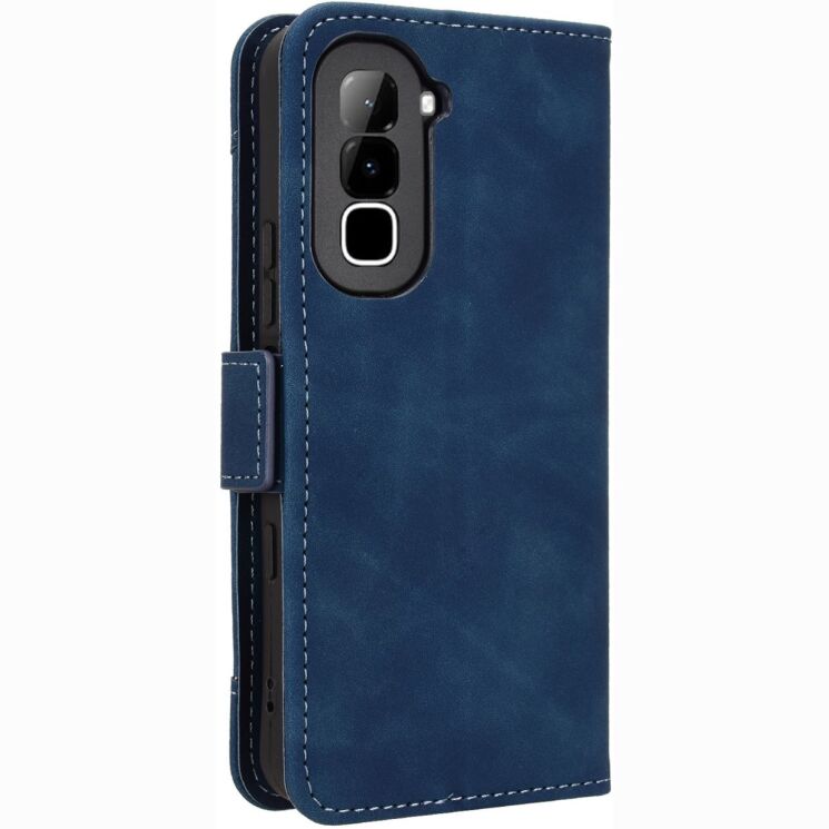 Чехол-книжка с карманами Deexe Wallet Stand для Infinix Hot 70 - Blue (422006L) Чехол-книжка с карманами Deexe Wallet Stand для Infinix Hot 70 - Blue: фото 7 из 17