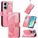 Чехол-книжка с рисунком UniCase Butterfly Pattern для Xiaomi Poco X8 Pro - Pink (409026P). Фото 4 из 10
