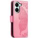 Чехол-книжка с рисунком UniCase Butterfly Pattern для Xiaomi Poco X8 Pro - Pink (409026P). Фото 6 из 10