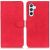Чехол-книжка с застежкой KHAZNEH Retro Wallet для Samsung Galaxy S26 (S942) - Red: фото 1 из 8