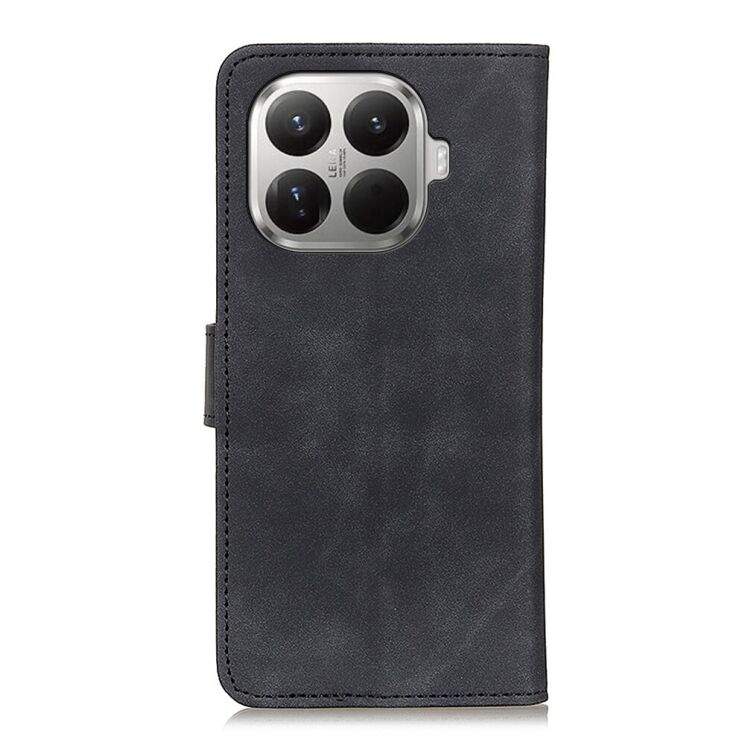 Чехол-книжка с застежкой KHAZNEH Retro Wallet для Xiaomi 17T - Black: фото 6 из 10