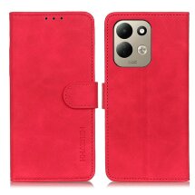 Чехол-книжка с застежкой KHAZNEH Retro Wallet для Xiaomi Redmi 17 - Red: фото 1 из 8