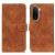 Чехол-книжка с застежкой KHAZNEH Retro Wallet для Xiaomi Redmi A7 Pro - Brown: фото 1 из 8