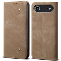 Чохол-книжка UniCase Jeans Wallet для Apple iPhone 17 Air - Khaki: фото 1 з 6