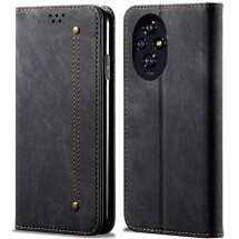 Чохол-книжка UniCase Jeans Wallet для Honor 200 Pro - Black: фото 1 з 6