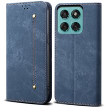 Чехол-книжка UniCase Jeans Wallet для Motorola Moto G56 - Blue: фото 1 из 7