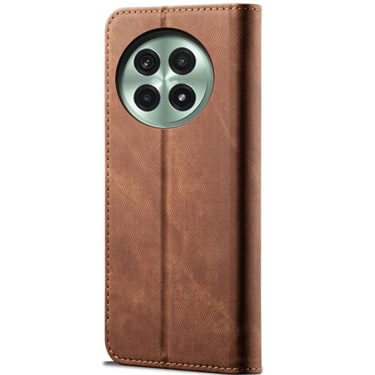 Чехол-книжка UniCase Jeans Wallet для OnePlus 13 - Coffee: фото 5 из 6