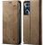 Чехол-книжка UniCase Jeans Wallet для Realme C65 - Khaki: фото 1 из 6