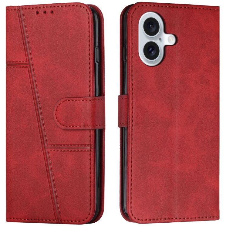 Чохол-книжка UniCase Jet Cover для Apple iPhone 17 - Red: фото 1 з 11