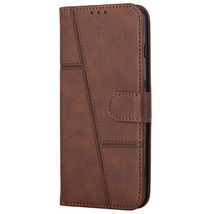 Чехол-книжка UniCase Jet Cover для Samsung Galaxy S22 (S901) - Brown: фото 4 из 11