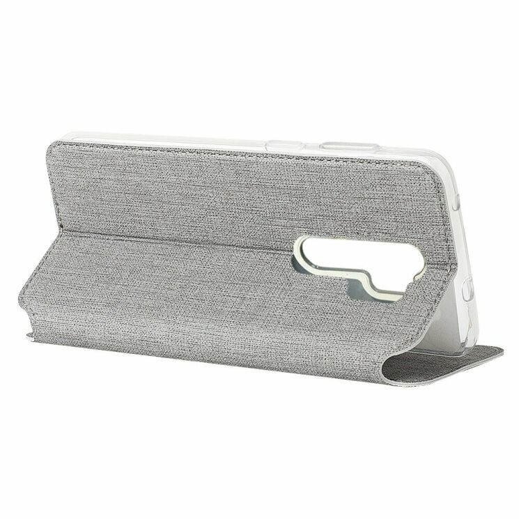 Чехол-книжка VILI DMX Style для Xiaomi Redmi Note 8 Pro - Grey: фото 7 из 20