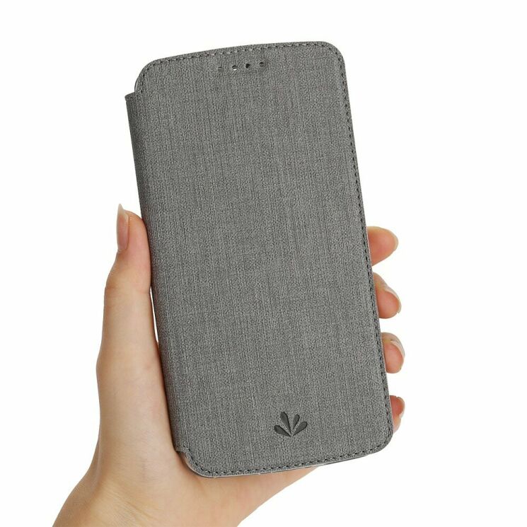 Чехол-книжка VILI DMX Style для Xiaomi Redmi Note 8 Pro - Grey: фото 6 из 20