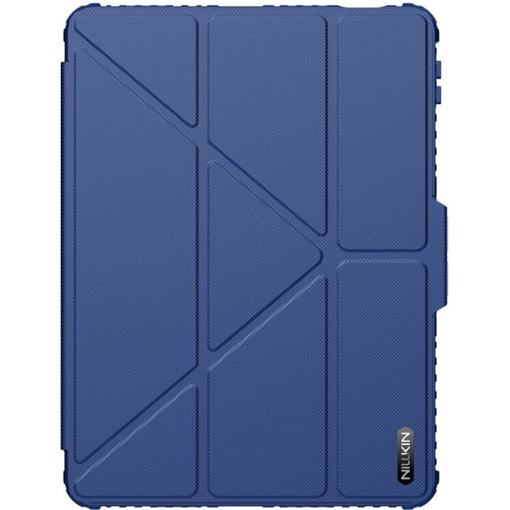 Чехол NILLKIN Bumper Leather Case Pro для Xiaomi Pad 7 / 7 Pro - Blue: фото 2 из 20