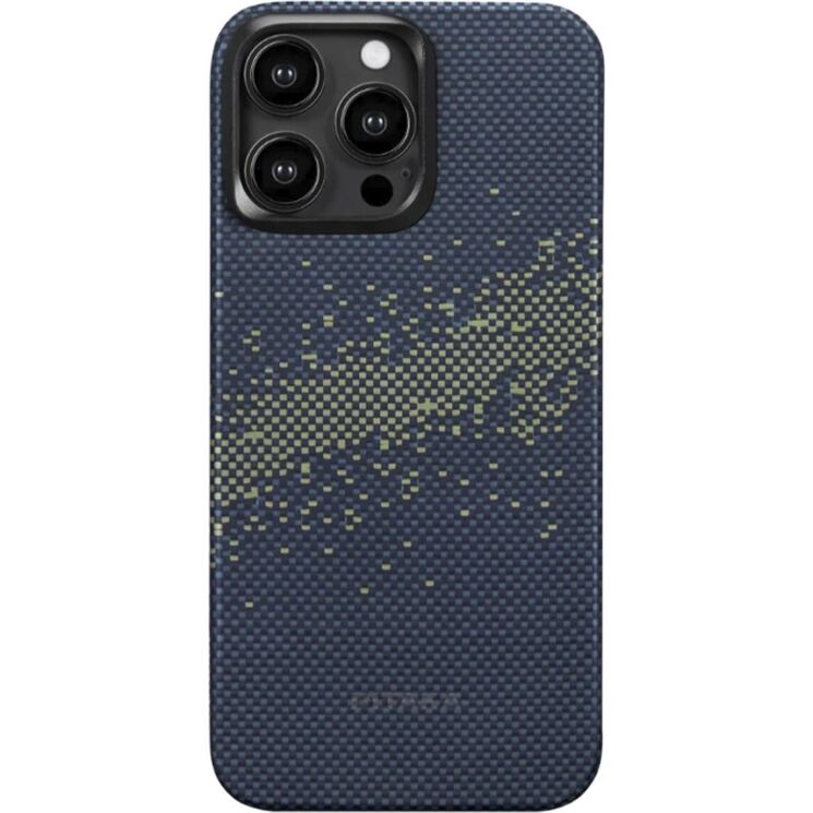 Чехол Pitaka StarPeak MagEZ Case 4 для Apple iPhone 15 Pro KI1501PMYG - Milky Way Galaxy: фото 1 из 16