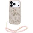 Чехол с ремешком Guess 4G Strap 4G Classic Logo для iPhone 17 Pro (GUHCP17LP4GMGSP) - Pink (403268P)