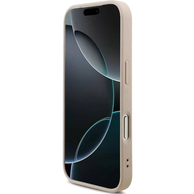 Чехол с ремешком Guess 4G Strap 4G Classic Logo для iPhone 17 Pro (GUHCP17LP4GMGSP) - Pink: фото 5 из 9
