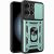 Чохол із захистом камери Deexe Armor Shield для Motorola Moto G75 - Green: фото 1 з 9