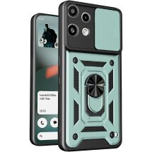 Чохол із захистом камери Deexe Armor Shield для Nothing Phone (3a) Lite - Green: фото 1 з 9