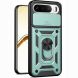 Чохол із захистом камери Deexe Armor Shield для Realme 16 - Green (412310G). Фото 1 з 9