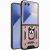 Чехол с защитой камеры Deexe Armor Shield для Samsung Galaxy Flip 8 - Rose Gold: фото 1 из 10