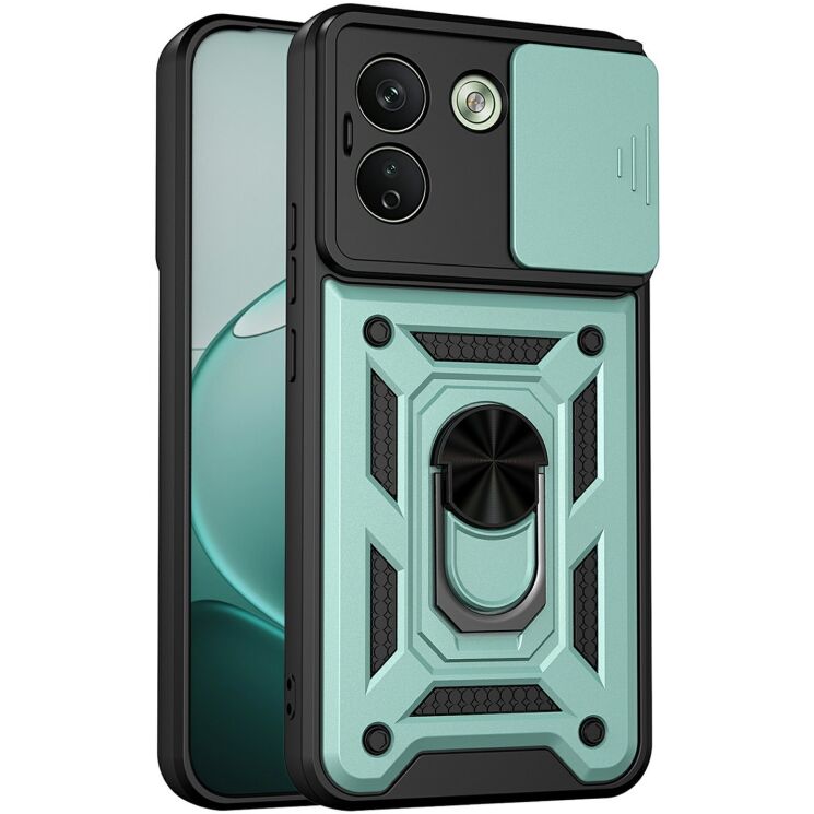 Чехол с защитой камеры Deexe Armor Shield для Xiaomi Redmi Note 17 Pro Max - Green (430606G) Чехол с защитой камеры Deexe Armor Shield для Xiaomi Redmi Note 17 Pro Max - Green: фото 1 из 9