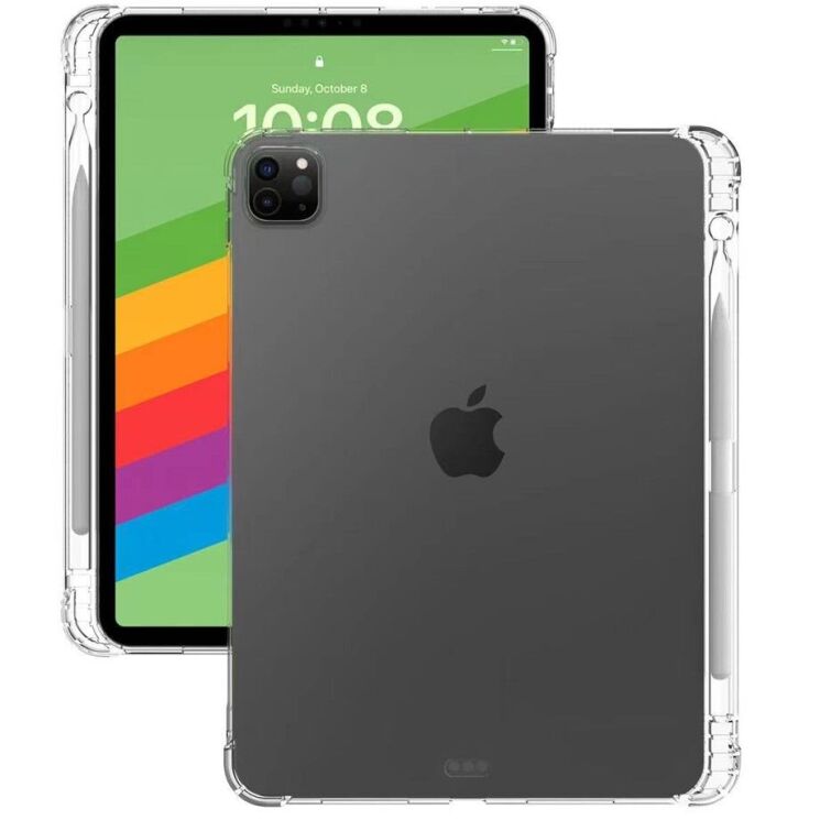 Чехол UniCase Airbag Max для Apple iPad Pro 11 (2024) - Transparent: фото 2 из 6