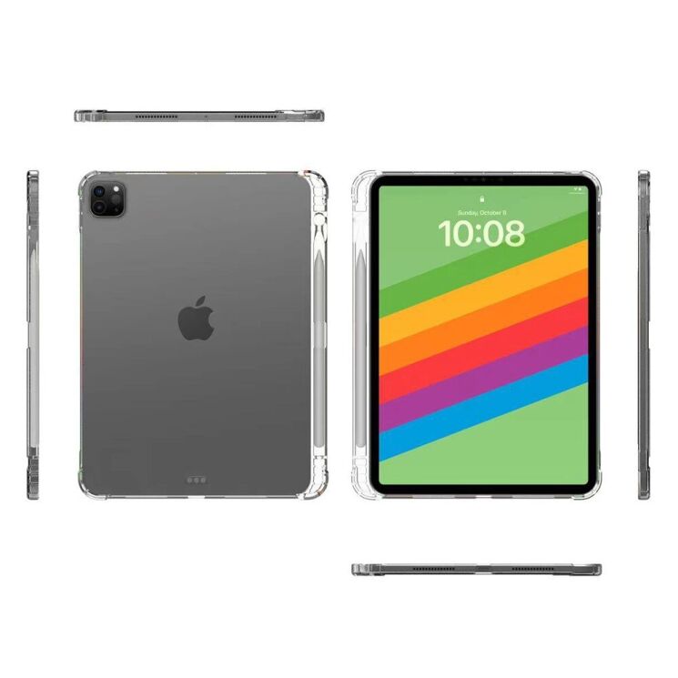 Чехол UniCase Airbag Max для Apple iPad Pro 11 (2024) - Transparent: фото 5 из 6