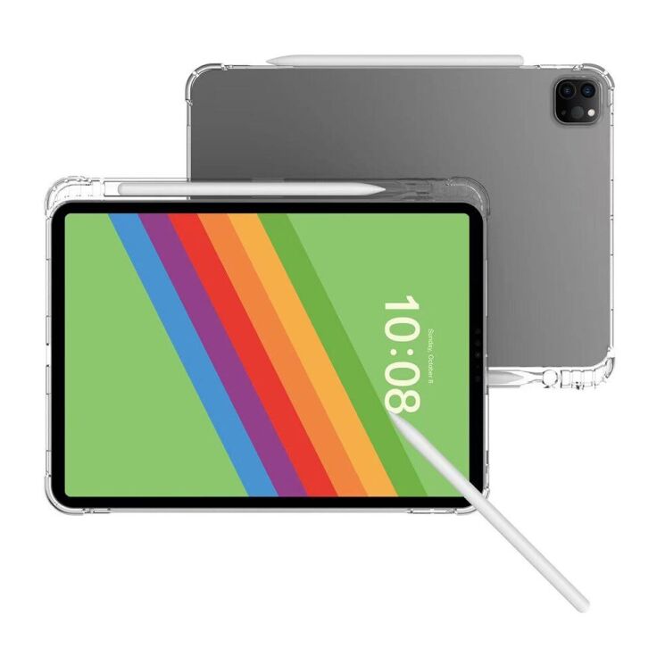 Чехол UniCase Airbag Max для Apple iPad Pro 11 (2024) - Transparent: фото 3 из 6