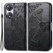 Чехол UniCase Butterfly Pattern для OPPO A78 5G - Black (340900B)