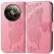 Чехол UniCase Butterfly Pattern для Realme 12 / 12 Plus - Pink: фото 1 из 8