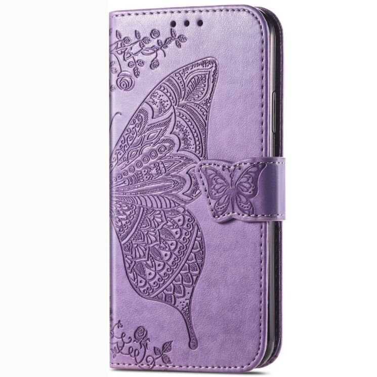 Чехол UniCase Butterfly Pattern для VIVO Y33s / Y21 / Y21s - Light Purple: фото 5 из 10