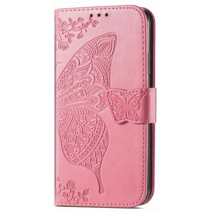 Чехол UniCase Butterfly Pattern для Xiaomi Redmi Note 14 Pro 5G - Pink: фото 4 из 9